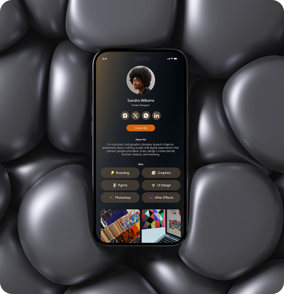 Bio Link Template 2